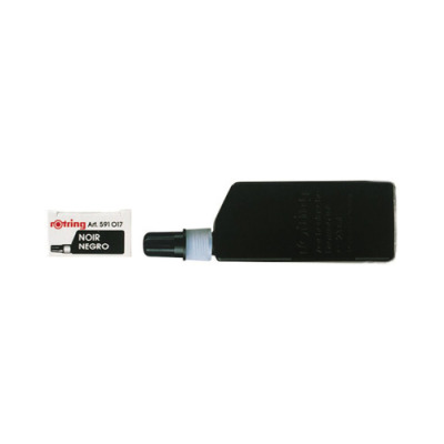 Rotring Inchiostro Liquido in Flacone, 23 ml, Nero