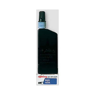 Rotring Bottled Ink for Isograph Technical Drawing Pen, Blue, 23 ml
