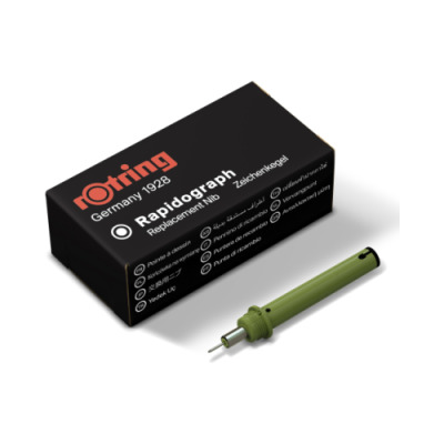 Rotring Isograph pennino di ricambio per penna tecnica 0,80 mm