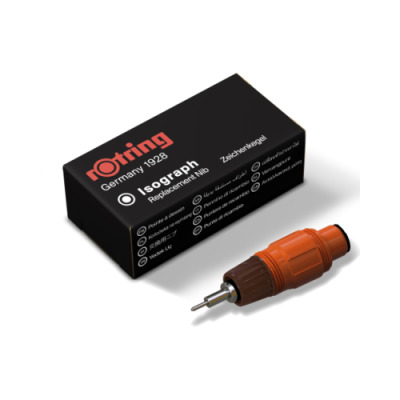 Rotring Isograph pennino di ricambio per penna tecnica 1,00 mm