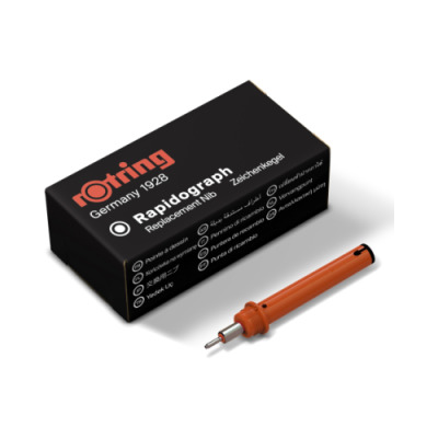 Rotring Rapidograph pennino di ricambio per penna tecnica 1,0 mm