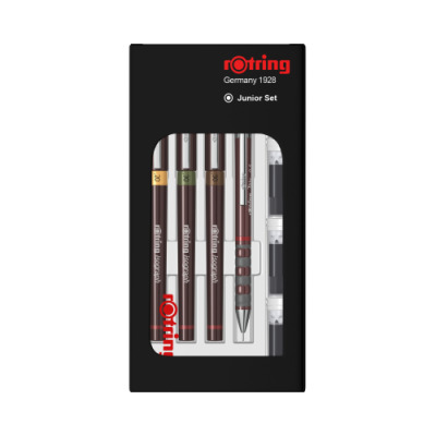 Rotring Set isografo con punta da 0,2 mm, 0,3 mm e 0,5 mm