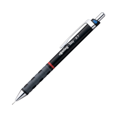 Rotring Tikky Colour-Coded Mechanical Pencil 0,7 mm, Black Barrel