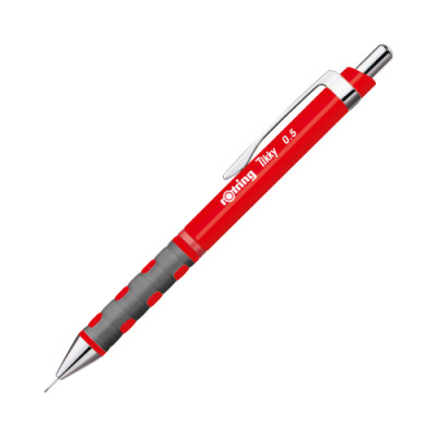 rOtring Tikky matita meccanica HB 0,5 mm, rosso