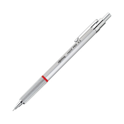 Rotring Rapid PRO Mechanical Pencil 0.5 mm, Precise, Silver