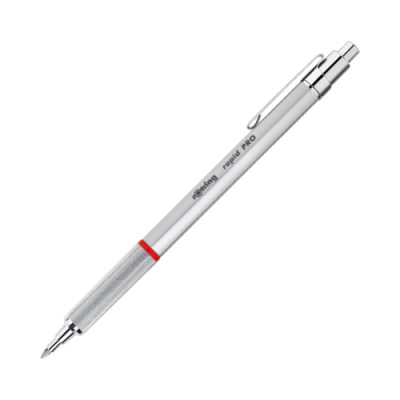 rOtring Rapid Pro penna a sfera tecnica, Argento