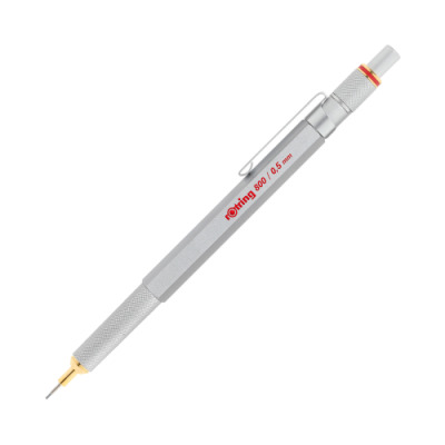 rOtring 800 matita meccanica HB 0,5 mm, Argento