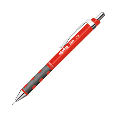 rOtring Tikky matita meccanica HB 0,7 mm, rosso