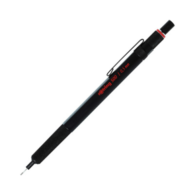 Rotring 500 Mechanical Pencil, 0,5 mm, Black Barrel