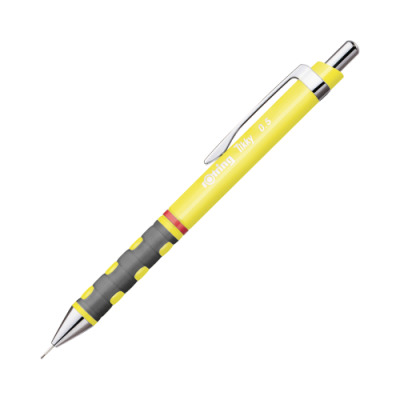 Rotring Tikky Mechanical Pencil, HB, 0,5 mm, Neon Yellow