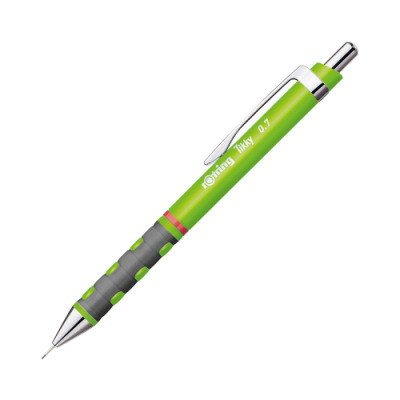 rOtring Tikky matita meccanica HB 0,7 mm, verde fluorescente
