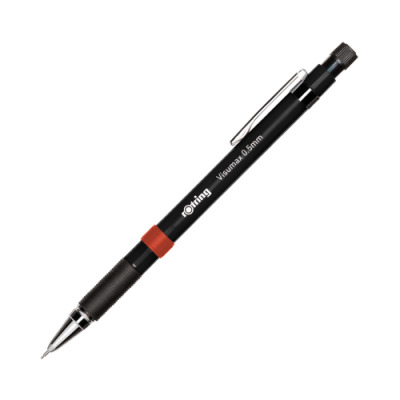 rOtring Visuclick matita portamine 0,5 mm Mina 2B Corpo nero