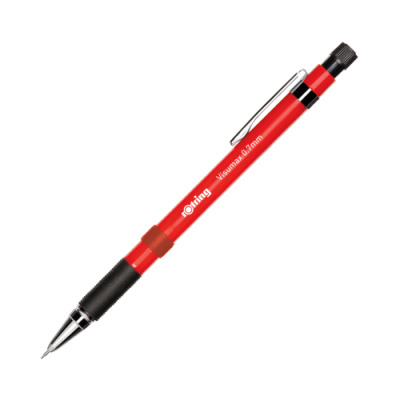 Rotring Visumax Mechanical Pencil, 0,7 mm, Red Barrel