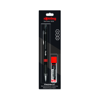 Rotring Visuclick Mechanical Pencils, 0,7 mm + Leads