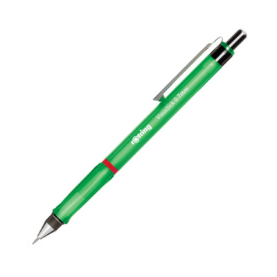rOtring Visuclick matita portamine 0,7 mm Mina 2B Corpo verde acceso