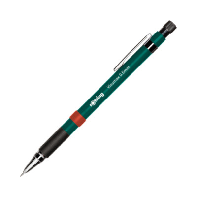 Rotring Visumax Mechanical Pencil, 0,5 mm, Dark Green Barrel