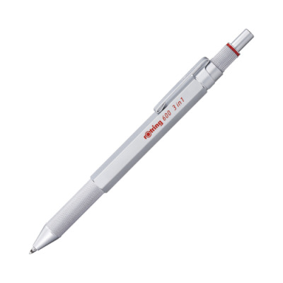 ROtring 600 3-in-1 Multicolour Pen and Mechanical Pencil & Ballpoint Pen