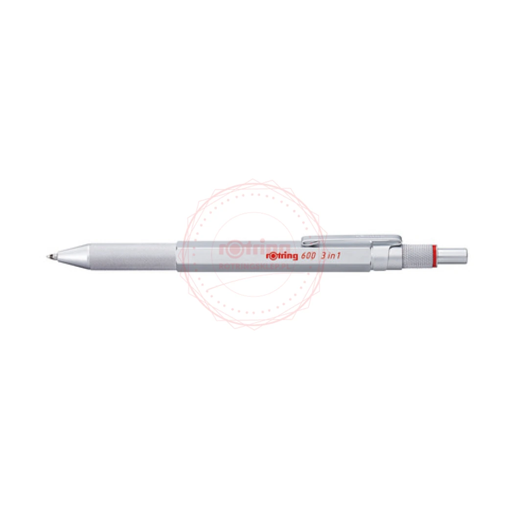 ROtring 600 3-in-1 Multicolour Pen and Mechanical Pencil & Ballpoint Pen  2164109