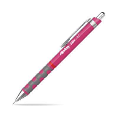 Rotring Tikky 0.5 mm mechanical pencil, pink