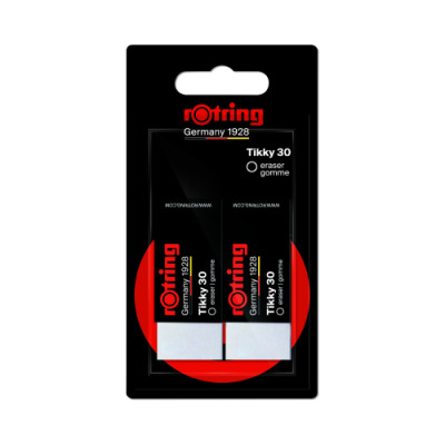 rOtring Tikky 30 Pencil Eraser – 2 pcs