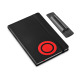 Rotring notebook with black case for two products