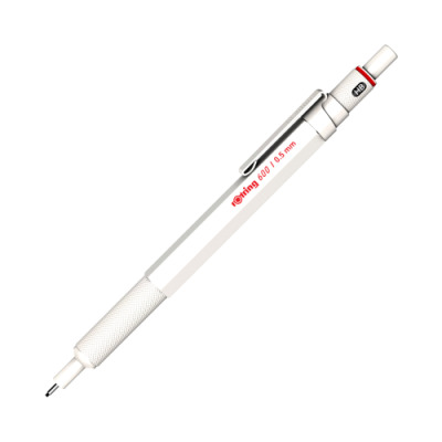 Rotring 600 Mechanical Pencil – 0.5 mm, Metal, Pearl